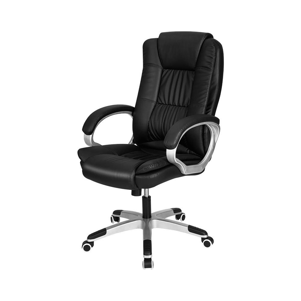 Silla Ejecutiva Cuero Negra  Deli *UMV-1und*