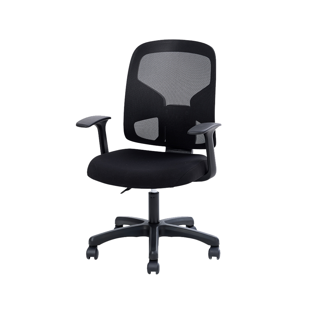 Silla de Oficina Negra 610*610*910cm Deli *UMV-1und*