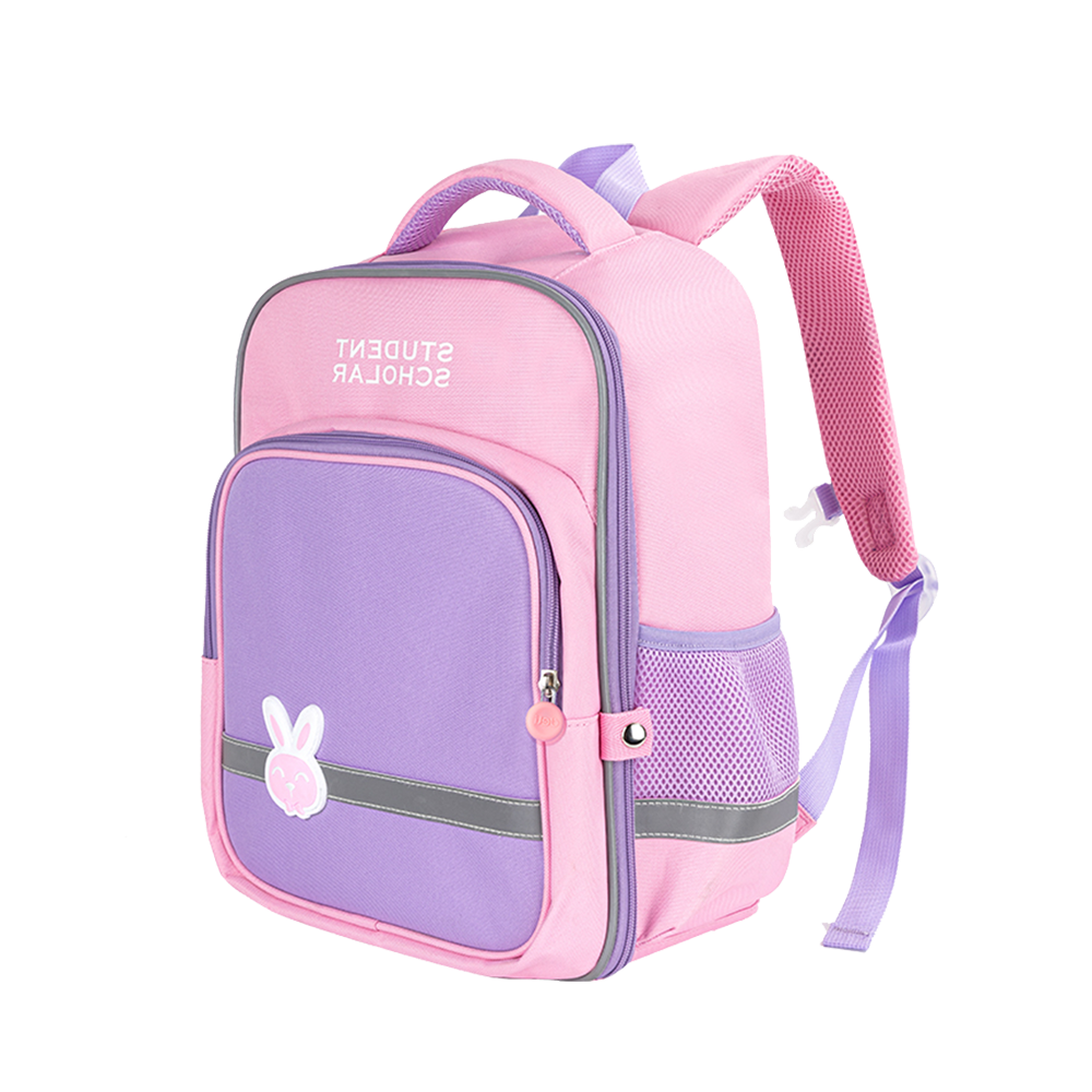Bolso Morral Escolar Rosado Primaria Deli  *UMV-1 und*