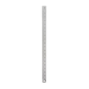 Regla Metálica de Acero 50 cm / 20 Pulgadas Graduación Métrica y Pulgadas Deli *UMV-Unidad*