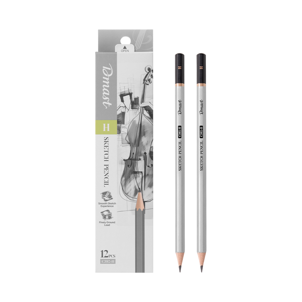 Lápiz de Dibujo H Dmast Deli Caja 12 Lápices *UMV-1 caja*