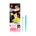 Papel para Raspar de Princesas *UMV-Paquete de 14 Hojas*