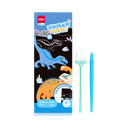 Papel para Raspar de Dinosaurios *UMV-Paquete de 14 Hojas*
