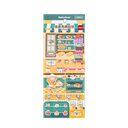 Set de Calcomanias de Foami ButterBear 92x189mm *UMV-1 Pack de 12 und*