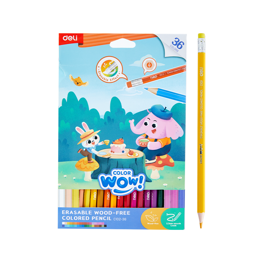 Colores ColorWow Borrables Deli Caja 36 Colores *UMV-Inner de 4 cajas*