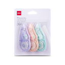 Corrector en Cinta Deli Macaron 5mm x 12m *UMV- Inner de 12 und*