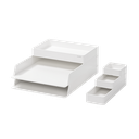 Set de Organizador de Escritorio Blanco 6 piezas Nusign Deli *UMV-1 set*