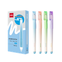 Bolígrafo de Gel Azul Borrable Punta 0,5 mm Deli *UMV-1 Caja de 12und*