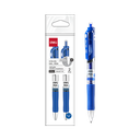 Bolígrafo de Gel Azul Ejecutivo Retráctil 0.7 mm Deli Pack de 2und *UMV-1 bolsa*