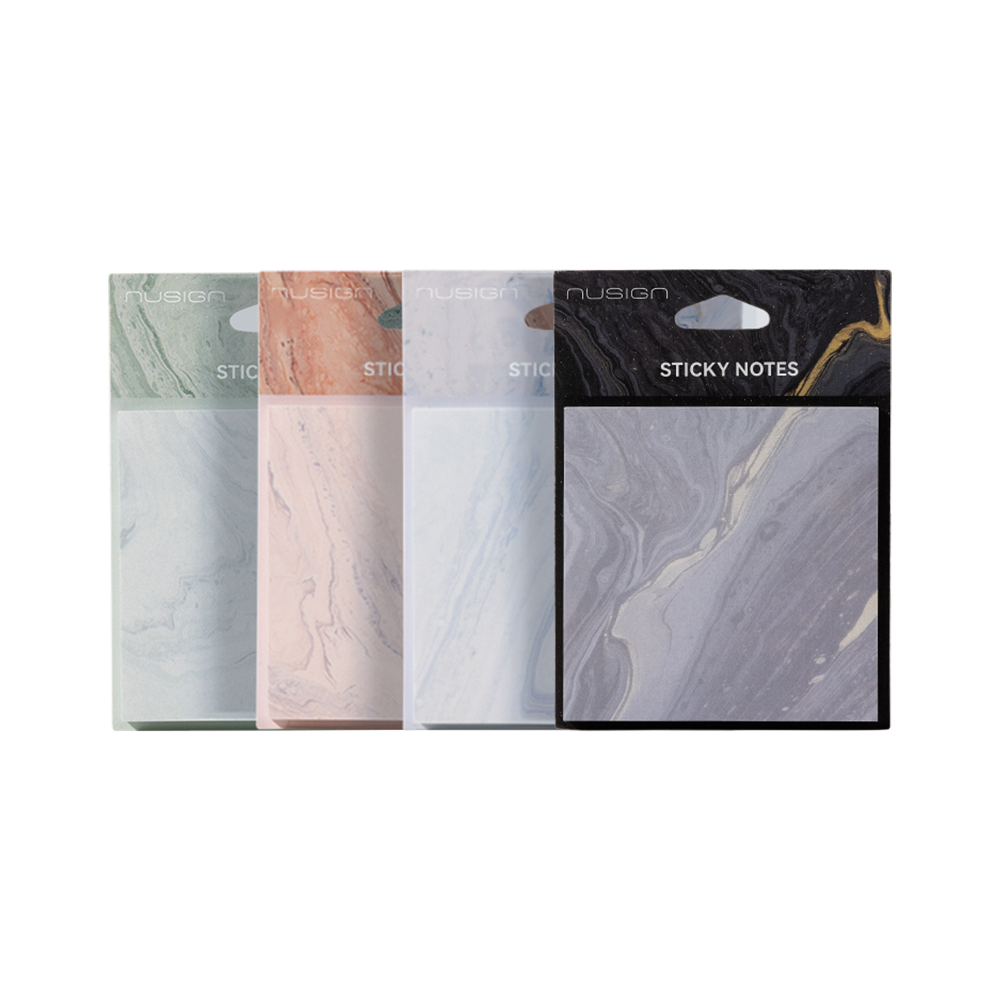 Notas Adhesivas Natural Fluids 74*74mm Nusign 60 hojas *UMV- 12 und Surtidas*