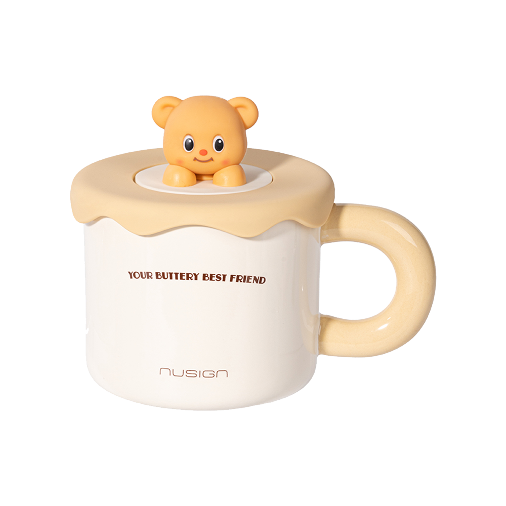Taza de Ceramica ButterBear de 380ml *UMV - 1 und*