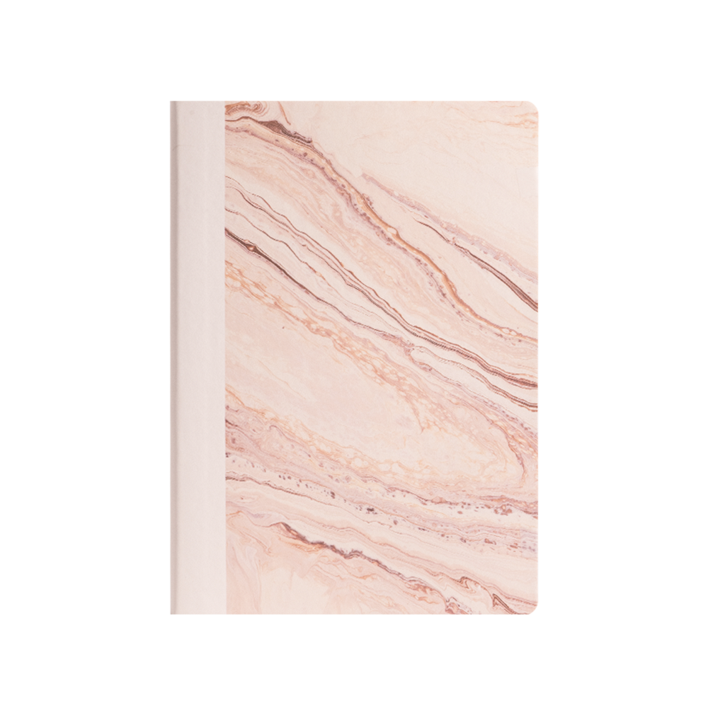 Cuaderno Natural Fluids Cubierta Cuero Rosado A5 96 hojas Nusign *UMV- 1 und*