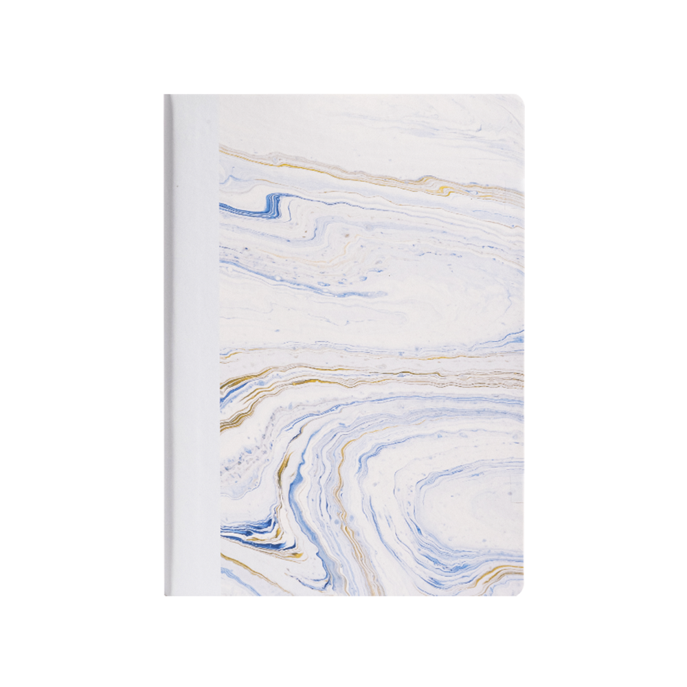 Cuaderno Natural Fluids Cubierta Cuero Blanco A5 96 hojas Nusign *UMV- 1 und*