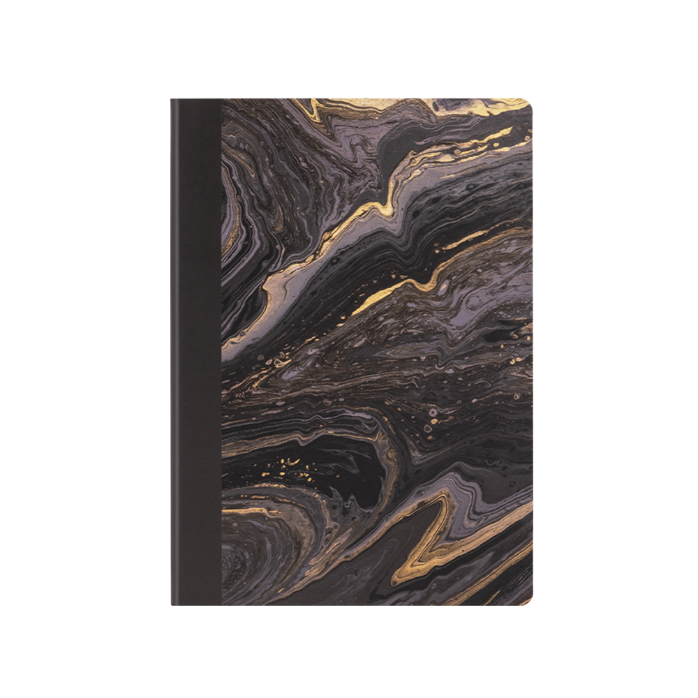 Cuaderno Natural Fluids Cubierta Cuero Negro A5 96 hojas Nusign *UMV- 1 und*