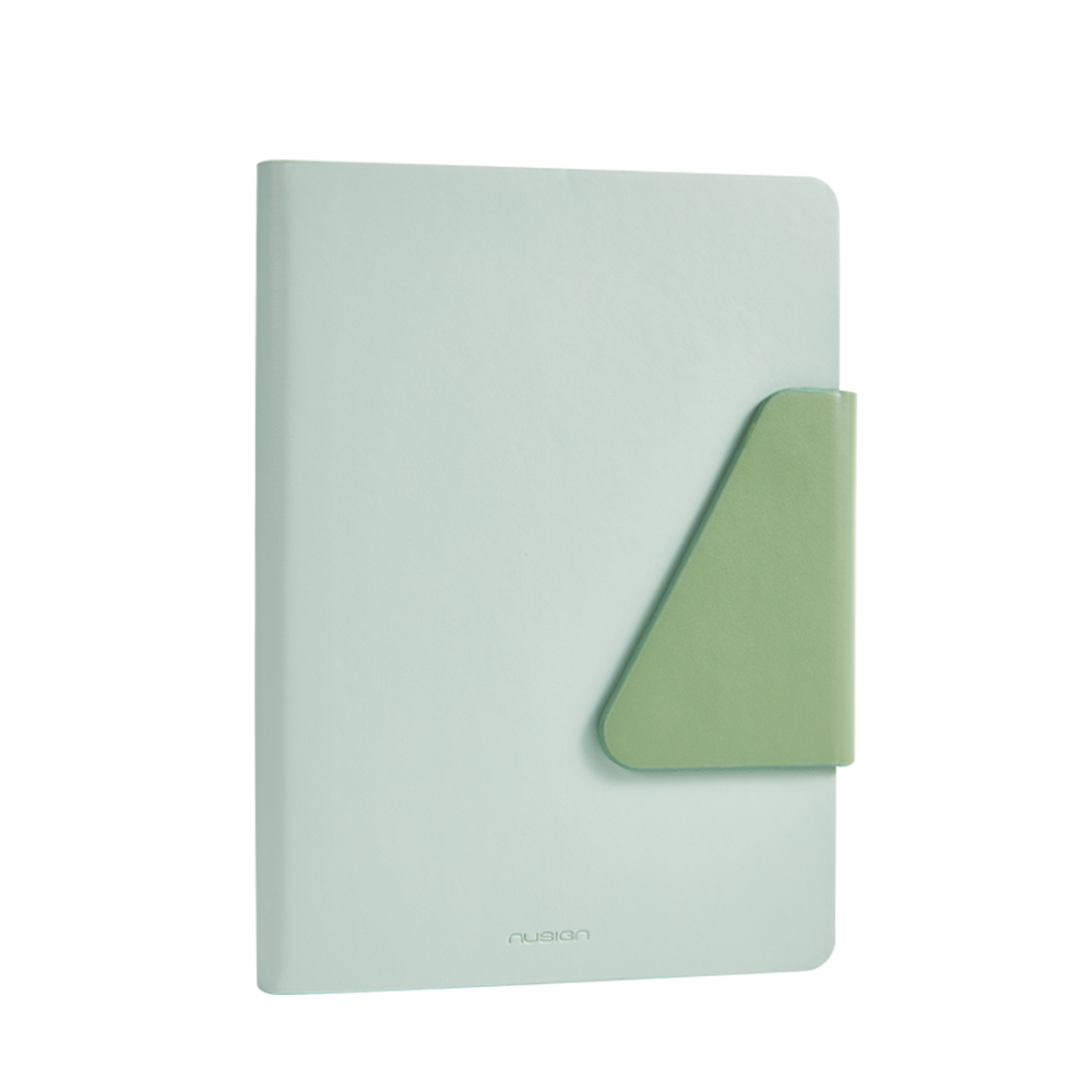 Cuaderno Cubierta Cuero NuSign Verde A5 210*148mm 120 hojas *UMV- 1 und*