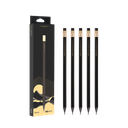 Lapiz de Grafito Nusign 2B Madera Oscura Caja de 10 und *UMV-1 caja*
