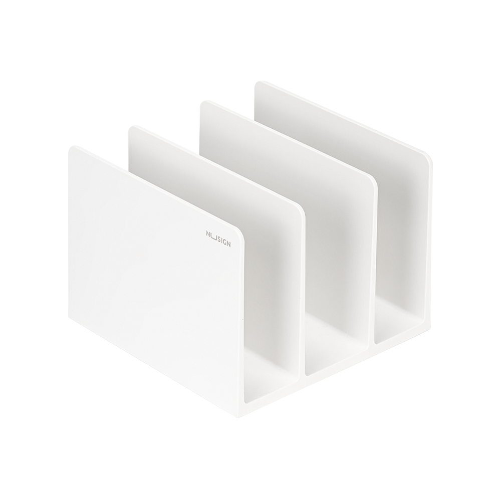 Porta Libros Nusign Blanco 162×162×121.5mm Deli *UMV-1 und*