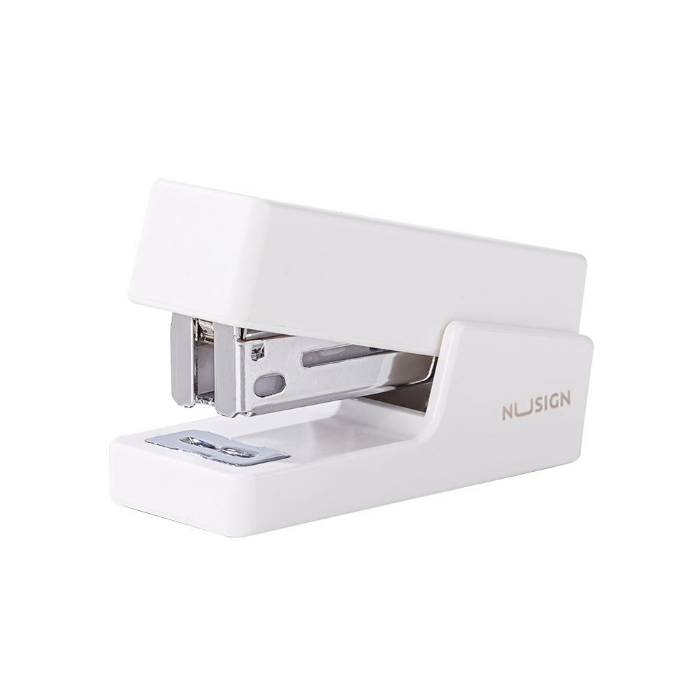 Engrapadora Mini 12 pág. Nusign Blanco Deli grapas 24/6 y 26/6 *UMV-12 und*