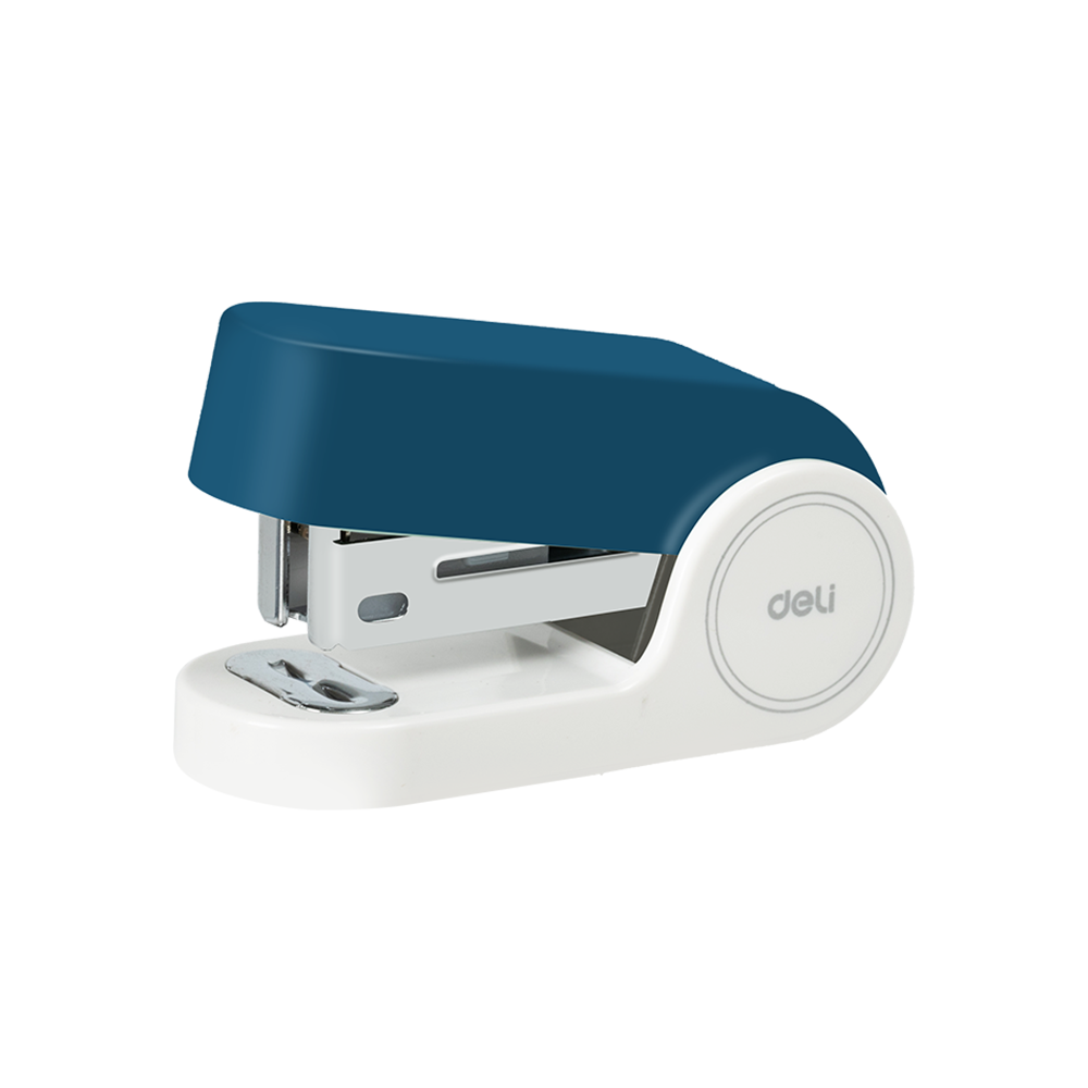 Engrapadora Mini Linfini Azul 15 hojas Grapas 24/6 y 26/6 *UMV-12 und*