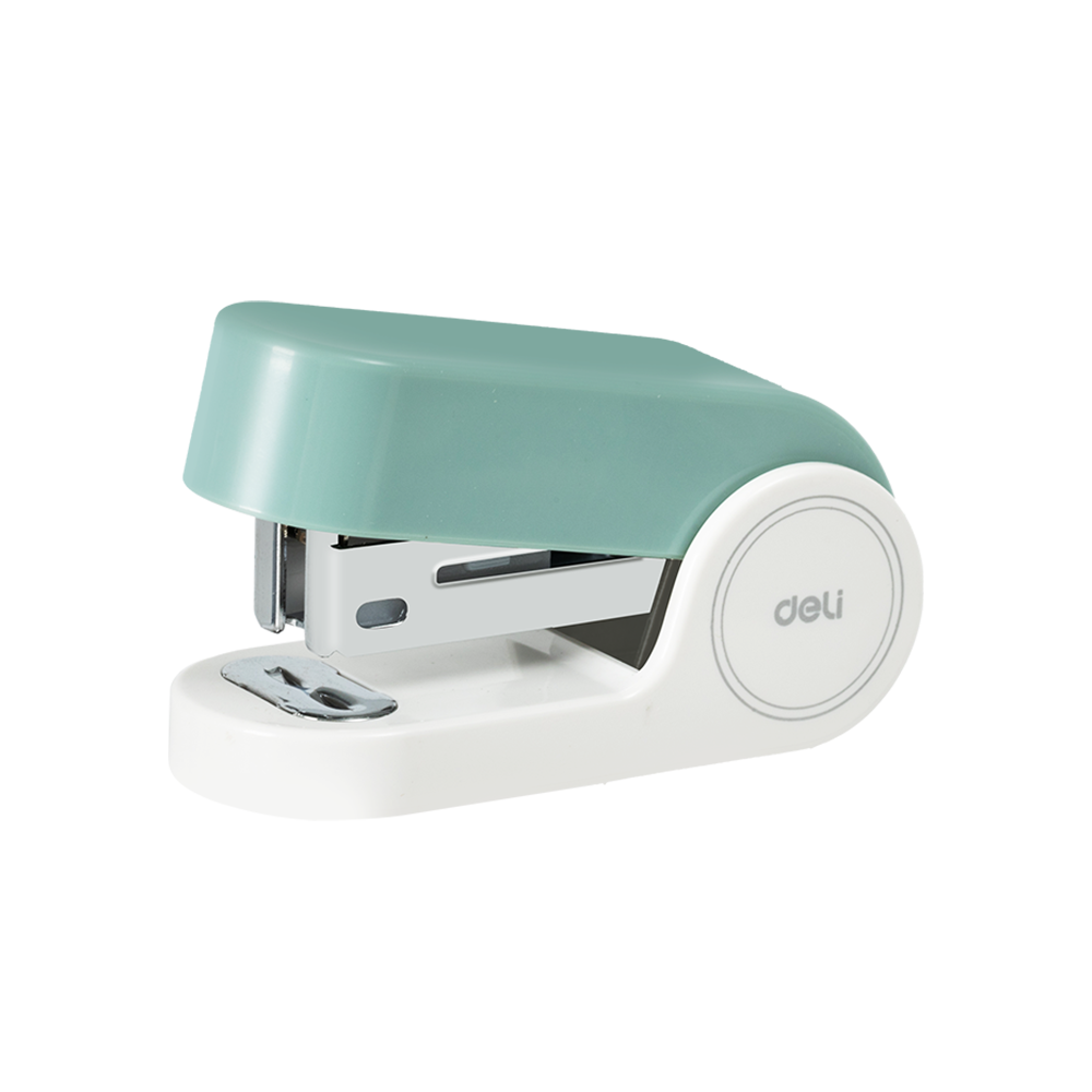 Engrapadora Mini Linfini Verde 15 hojas Grapas 24/6 y 26/6 *UMV-12 und*