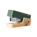 Engrapadora Mini 12 pág. Butterbear Verde Oscuro Deli grapas 24/6 y 26/6 *UMV-1 und*