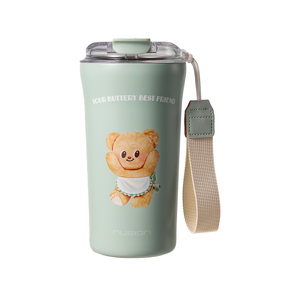 Botella Termica ButterBear de 520ml Verde *UMV-1 und*