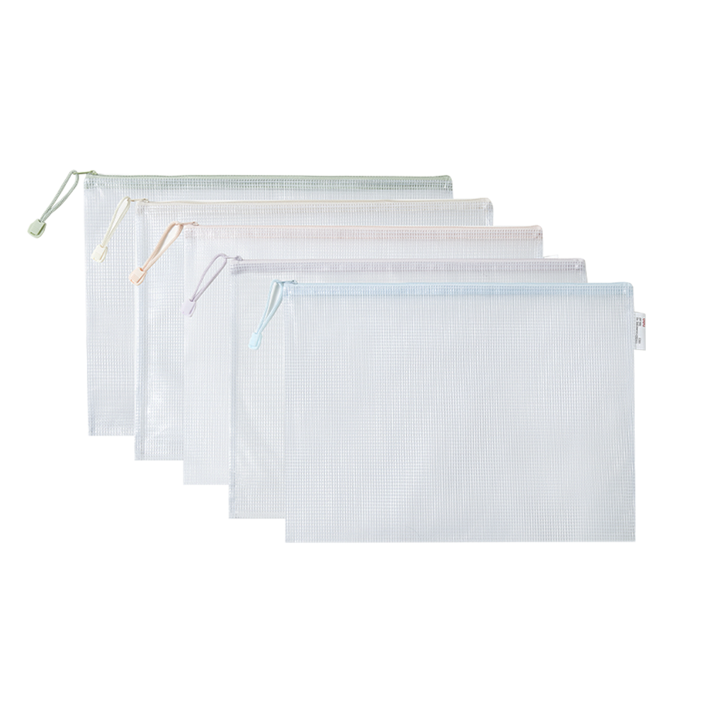 Sobre Plastico B4 Transparente con Cierre Deli *UMV-10 und*