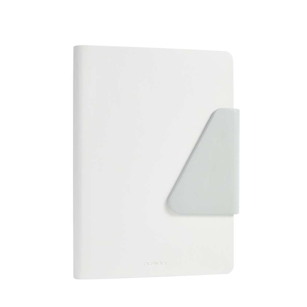 Cuaderno Cubierta Cuero NuSign Blanco A5 210*148mm 120 hojas *UMV- 1 und*