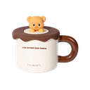 Taza de Ceramica ButterBear de 380ml Marron *UMV - 1 und*