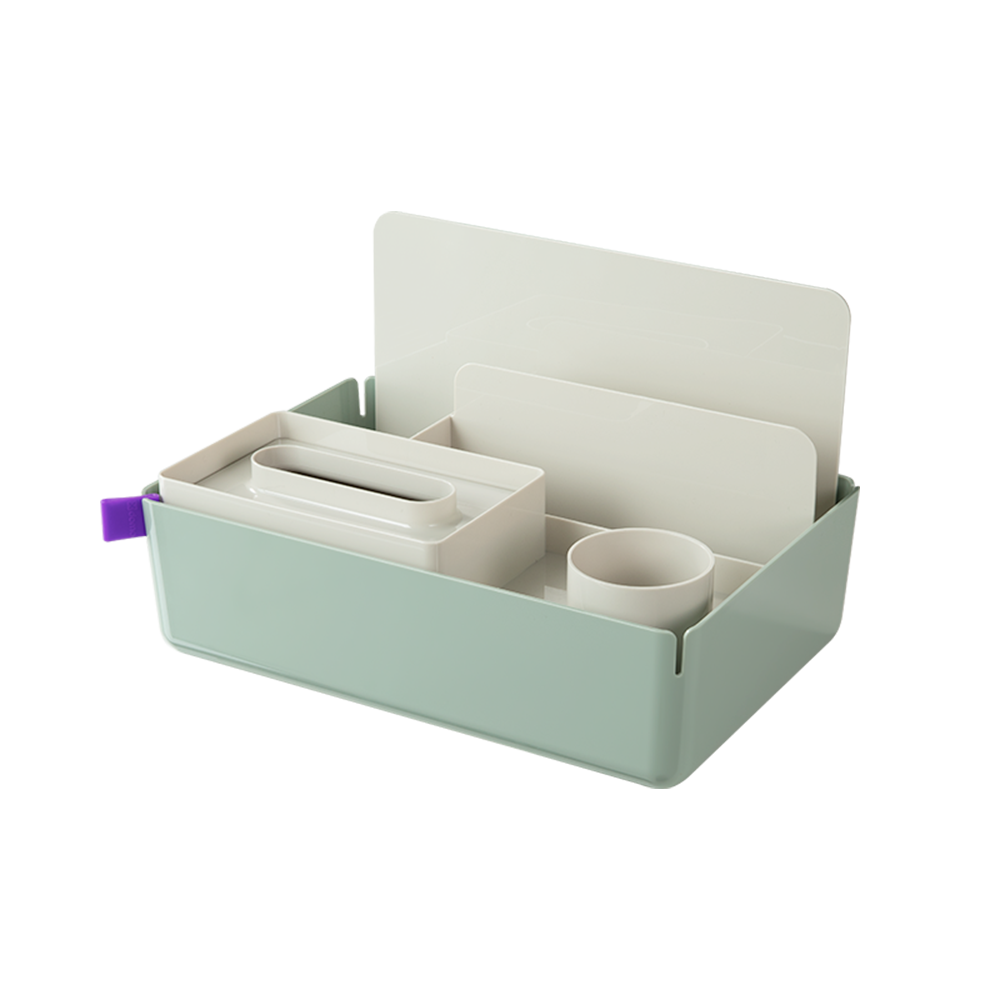 Organizador de Escritorio Nusign Verde 31.5x21x18.6cm Deli *UMV-1 und*
