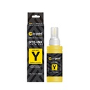 Botella de tinta Maxiprint universal para refill amarillo 100ml