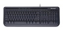 Teclado Microsoft Keyboard 600 Cableado USB Negro en Español - ANB-00004