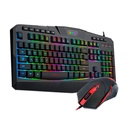 Combo Teclado + Mouse Gamer Redragon S101 / Español