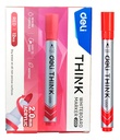 Marcador de Pizarra rojo p/redonda Think-Deli *UMV-1 caja de 12und*