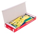 Ganchos de Colores p/carpeta 80mm Deli *UMV-1 caja de 50ganchos*