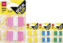 Notas Adhesivas Pestañas Deli 44x25mm 2x50Hojas *UMV-Inner de 24packs surtidos*