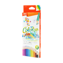 Colores Metálicos ColoRun Deli caja 12 colores *UMV-Inner de 24 cajas*