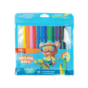 Marcadores Color Kids Deli punta cónica estuche 12 colores *UMV-Inner de 20 estuches*