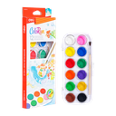 Set Pintura Acuarela 12 colores ColoRun Deli *UMV 12 sets*