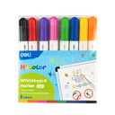 Marcador de Pizarra p/pincel estuche 8 colores Hicolor-Deli  *UMV-6 estuches*