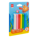 Set Plastilina 70g Deli Blister de 6 colores *UMV-Inner de 12 Blisters*
