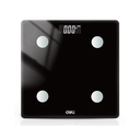 Peso Balanza Digital Corporal 180kg negro Deli *UMV-1und*