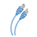 Cable USB a USB tipo B Steren de 30 cm