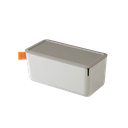 Caja organizador plástica gris claro Deli 212*105*93.5mm *UMV-1 und*