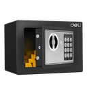 Caja de seguridad Caja Fuerte Electrónica Deli 17*23*17cm *UMV-1und*