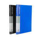 Carpeta Tipo Catálogo Azul/Negro A4 de 30 pág Deli *UMV- 6und surtidas*
