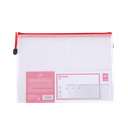 Sobre Plástico Deli A4 cierre Zip  *UMV- Pack de 10 unid*