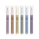 Set de Resaltadores Fluorescentes 6 colores p/biselada 3.5mm Deli *UMV-12 sets*