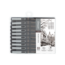 Set de 10 Delineadores de Tinta Dmast Deli *UMV-1 set*