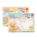 Notas Adhesivas Butter Bear Deli 65*65 mm, 80 hojas *UMV-Inner de 24pack*